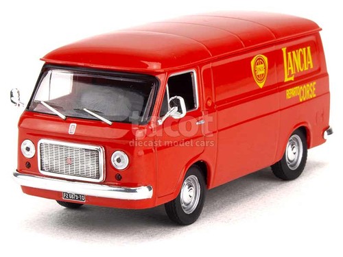 Ixo 1/43 - Fiat 238 Van 1S - Rally Assistance Lancia Reparto Corse 1971 - Modèle RAC320