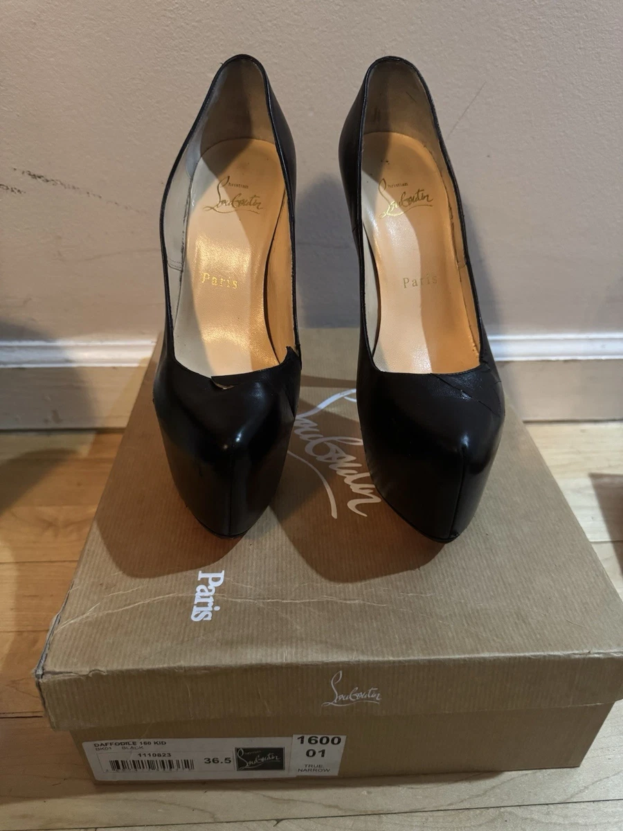 Christian Louboutin Daffodil Stiletto Leather Upper Heels for