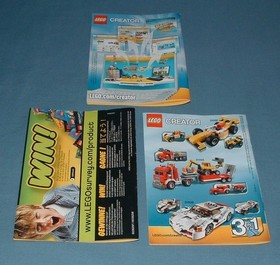 CREATOR, POWER MECH SET 31007 (3 IN 1) - LEGO - 2013 - USED W/ MANUALS