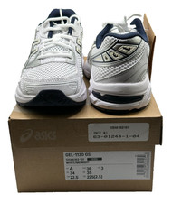 Asics Gel 1130 GS Color  White Midnight  Size  4  Style 1204A163 101