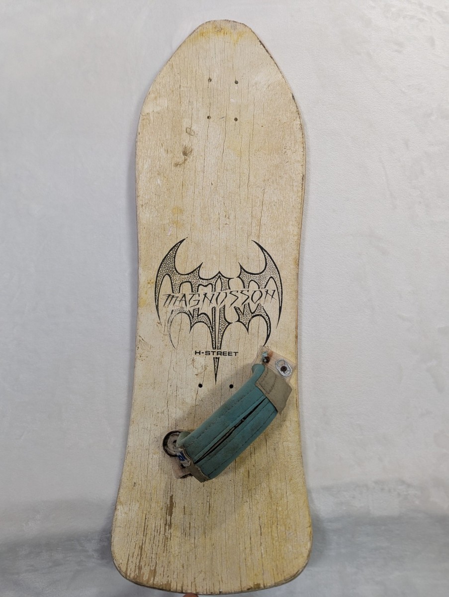 Vintage 1980s H-Street Tony Magnusson LION Skateboard Deck Hell