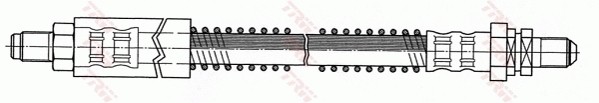 TRW PHC295 Bremsschlauch FüR Ford Escort VI Turnier (Gal, Anl)-image