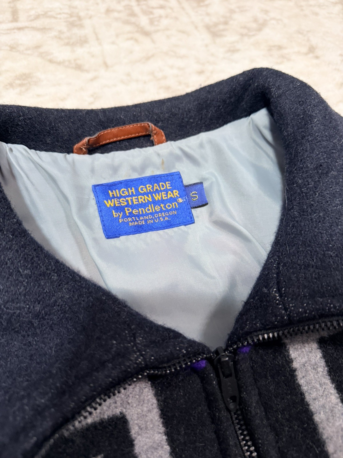 Vintage Pendleton Chief Joseph Pattern Bomber Jac… - image 4