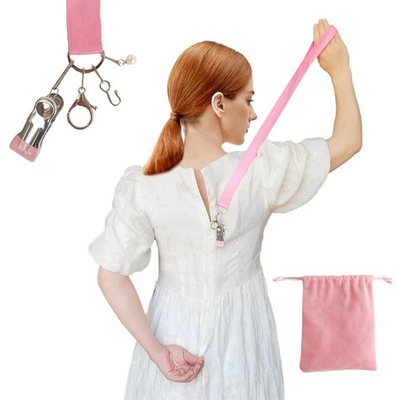 #ad Zipper Helper Pull for Dresses，Dress Dresses with Pink $9.38