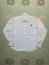 Vintage long sleeve button shirt Elbeco USPS mail carrier eagle women s 38