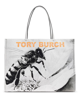 Tory Burch Nylon Ella Printed TOTE ~NWT~ Bee Print