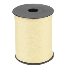 MECCANIXITY 1/8 Inch Polypropylene Rope Braided Ropes, 328ft Inch, Beige