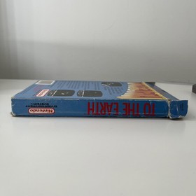 To The Earth Game For Nintendo Entertainment System NES Boxed & Complete