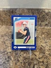 2024 Panini Donruss Rated Rookie Drake Maye #379 Press Proof Blue (RC)