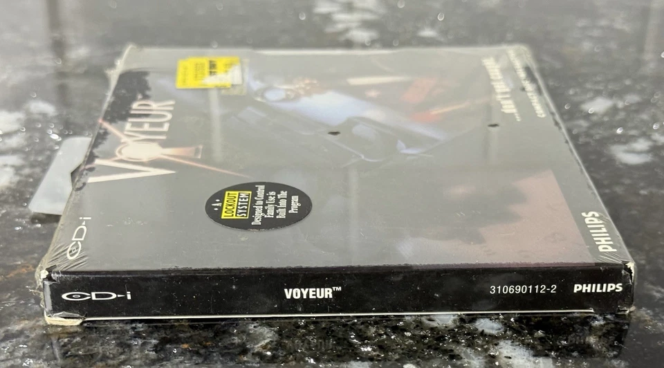 Voyeur (Philips CD-i, 1993) Full Motion Video FMV BRAND NEW FACTORY SEALED RARE! - Image 4 of 4