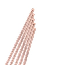 5 x Pure Copper Round Rod 2mm/0.08" Dia 9.84" L for Craft Solid Lathe Bar Stock
