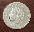 2005 NORFED  1 oz .999 Fine Silver Round *FROST PROOF LIKE*