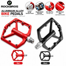 Rockbros Mtb Bike Platform Pedals Aluminum Bicycle Cycling Sealed Bearing Pedals Rockbros Mtb Bike Platform Pedals Aluminum Bicycle Cycling Sealed Bearing Pedals
