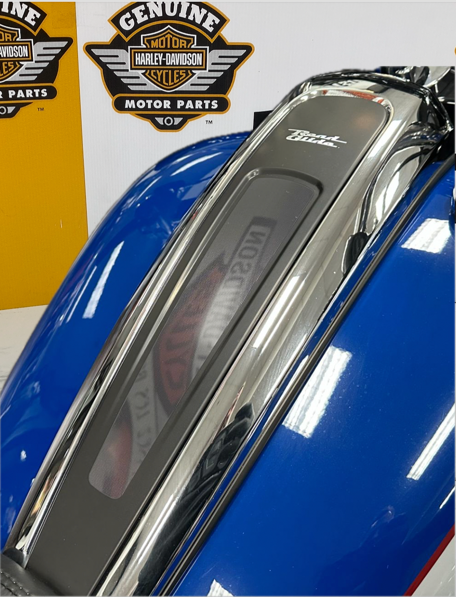 OEM Harley CVO Side fill Fuel Gas Tank Dash Console Cover Panel