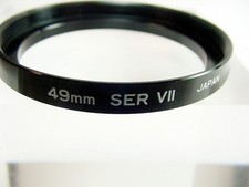 49mm-Ser 7 Step-Up Adapter Ring  Metal  Japan  No box  New  6.95 
