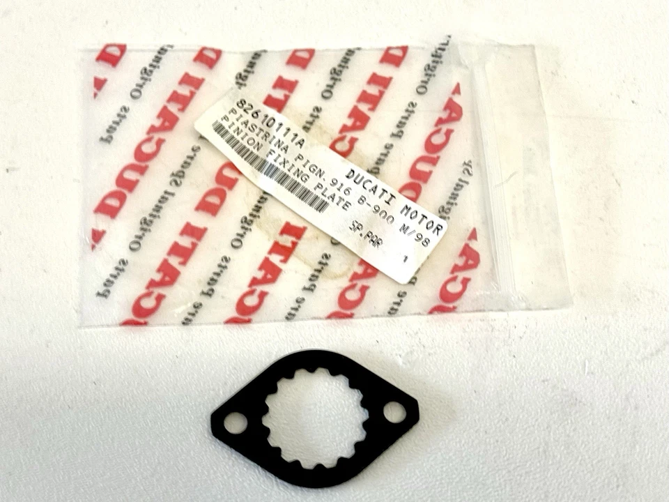 Lavadora de placa de fixação de pinhão de retenção com roda dentada dianteira Ducati 82610111A - Imagem 2 de 4