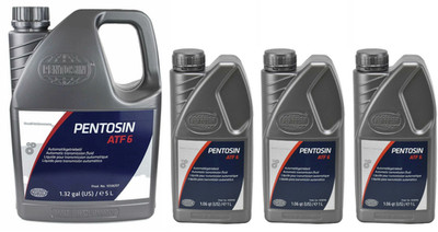 8 LITER KIT PENTOSIN ATF6 Automatic Transmission oil Fluid for Jaguar Land Rover