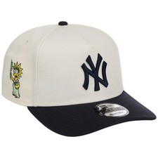 NEW YORK YANKEES MLB SIMPSONS LOCALIZED NEW ERA 9FORTY LIBERTY SNAPBACK HAT OSFM