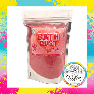 Love Shimmer Badestaub - duftende Badebomben Geschenk für ihre Freundin Frau Spa