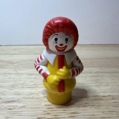 Vintage 1989 Fisher Price Little People  McDonalds RONALD McDonald RARE