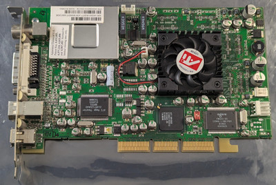 AIW 8500DV 64M DDR AGP Karte ATI Rage Theater 109-84800-20 DVI Vid I/O CATV DV