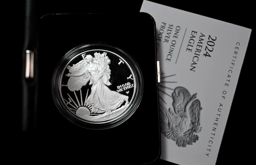 2024-W American Silver Eagle Proof — photo from another recent sale