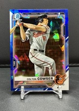 2021 Bowman Chrome Draft Sapphire - Colton Cowser 1st Bowman  BDC-166