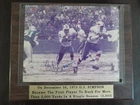 OJ Simpson autograph signed plaque