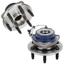 IRONTEK 513236x2 Front Wheel Hub and Bearing Assembly Compatible for Chevy 06...