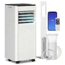 HOMCOM Portable Air Conditioner 5000 BTU, 4-in-1 Air Conditioning Unit