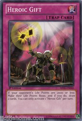 Heroic Gift ABYR-EN068 Abyss Rising 1st Edition Common
