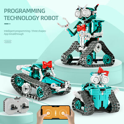 Qihui iM-Master 8029 Robot TECHNIK 3in1 Modelle RC/App Klemmbaustein 440pcs Neu