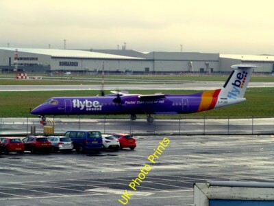 Photo 6x4 Fly-Be plane, Belfast Ballyhackamore Heading off from George Be c2016