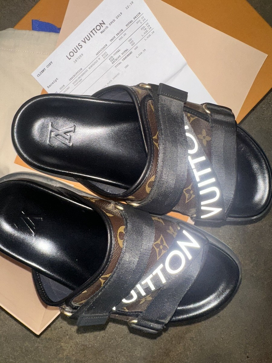 New Louis Vuitton Honolulu Mule Sandals Monogram - Size 7 New Louis Vuitton Honolulu Mule Sandals Monogram - Size 7