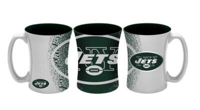New York Jets NFL Mocha Style Coffee Mug (360 Degree Design) | eBay