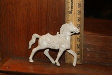 Vintage ca. 1960's Plastic Horse White