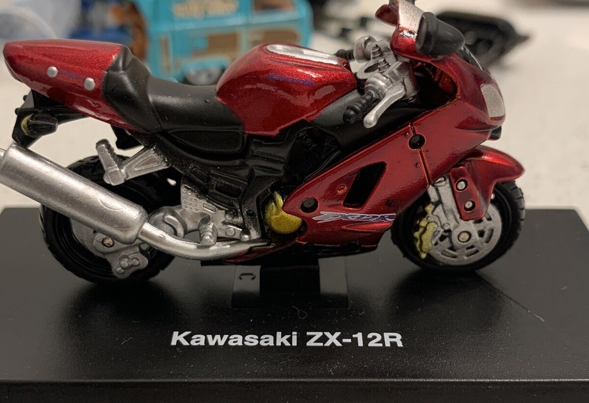 New Ray Kawasaki ZX-12R Scale 1:32 Red & Black | eBay New Ray Kawasaki ZX-12R Scale 1:32 Red & Black | eBay