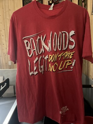 Blake Shelton T Shirt Backwoods Legit Don't Take No Lip Redneck L