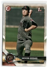 2018 Bowman 1st Jackson Goddard RC #BD 147 Arizona Diamondbacks
