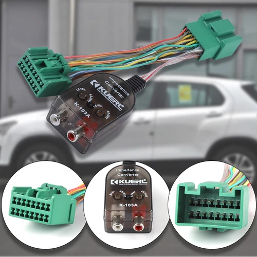 Radio Add AMP Amplifier Interface Adapter Harness For 2010-2017 Chevy GMC - Picture 16 of 17