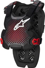 Alpinestars A-1 Pro Chest Roost Protector Guard Black/Red Sizes M/L - XL-2XL