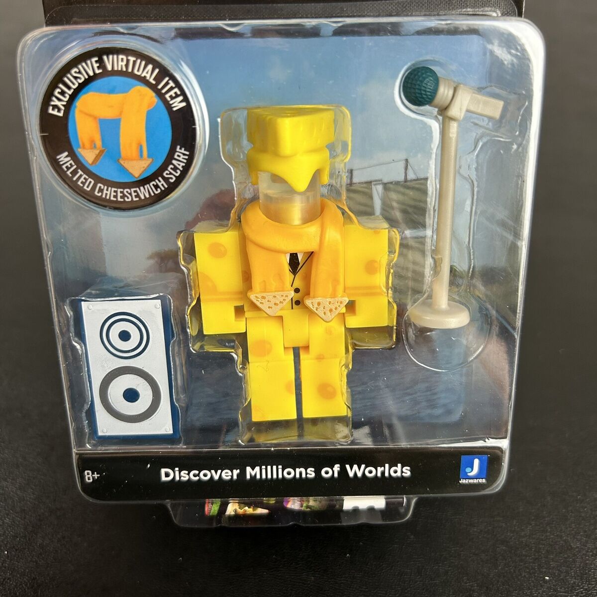 ROBLOX FUNKY FRIDAY FUNKY CHEESE Figurine Video Game Virtual Item Code  BRAND NEW