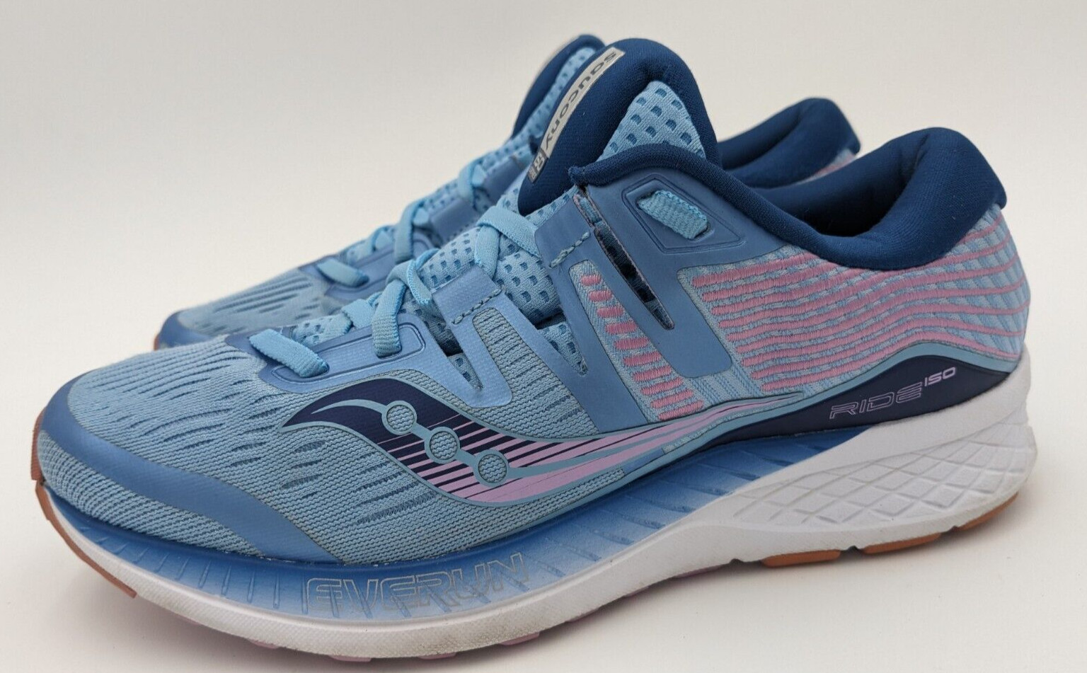 Women's Size 9 Saucony Ride ISO Blue 2019