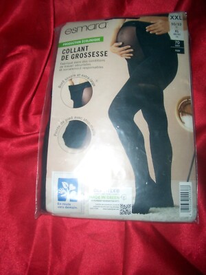 ESMARA 70 den Umstands Strumpfhose Gr. XL 48-50 schwarz OVP