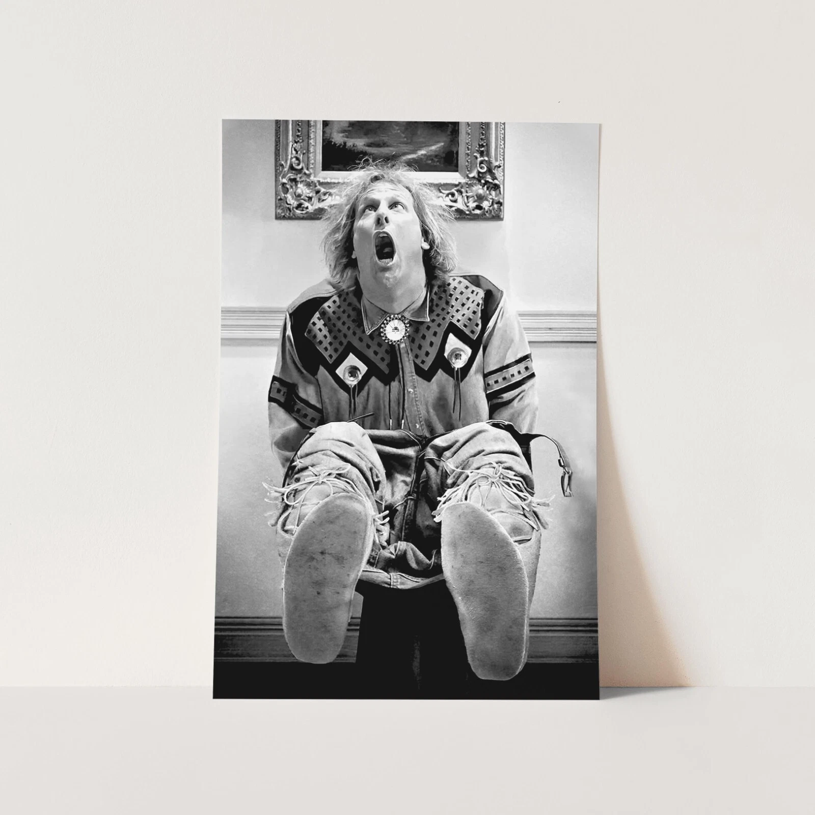 Dumb and Dumber Bathroom Toilet Scene Funny Bathroom Wall Art Poster Print