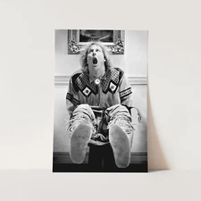 Dumb and Dumber Bathroom Toilet Scene Funny Bathroom Wall Art Poster Print