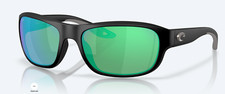 Costa Del Mar Clipperton Black Green Sunglasses 580p