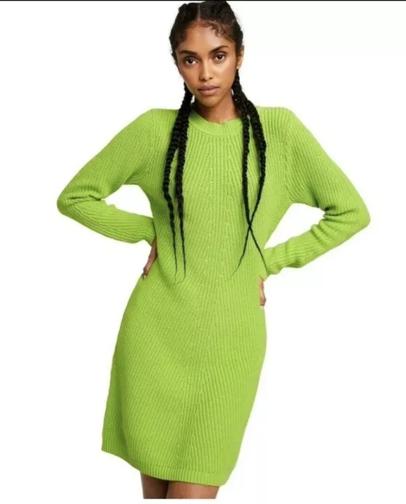 target green dress