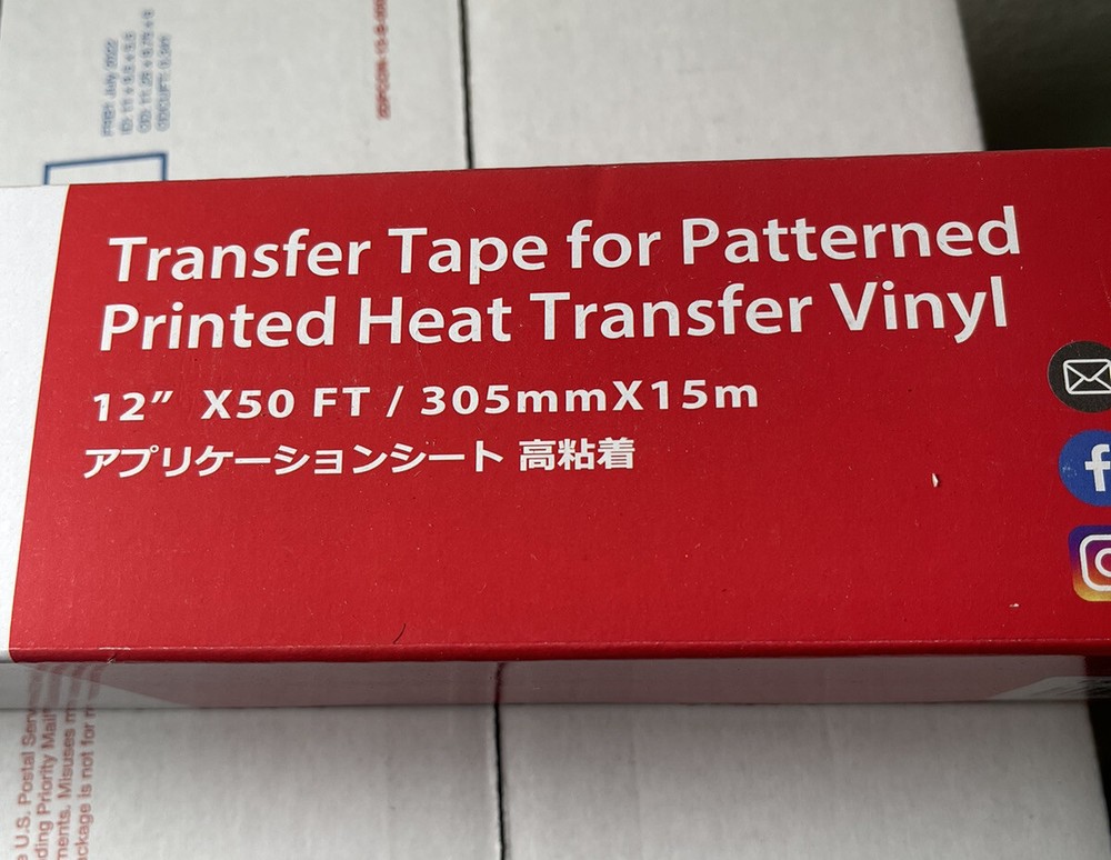 Frisco Craft Transfer Tape for Heat Transfer Vinyl - Iron on Transfer Paper -...
