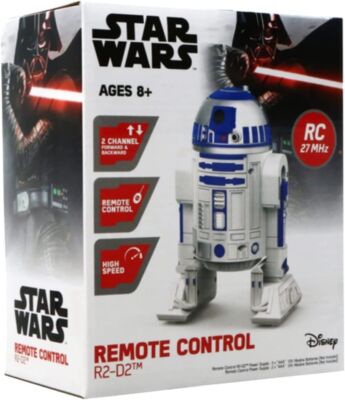 NIB Disney Star Wars Remote Control Robot Droid R2-D2 BB-8 RC 27/49 MHZ